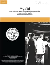 My Girl SATB choral sheet music cover